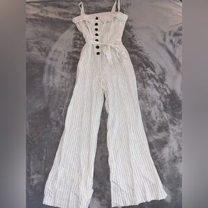 Striped Women's Jumpsuit